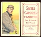 1909 t206 tobacco (baseball) Card# 97 ty cobb (bat on shoulder of the Detroit Tigers Good Condition