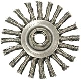 ANDERSON BRUSH 12165 KNOT WIRE WHEEL BRUSH 5/8-11 TC4S .020/SS