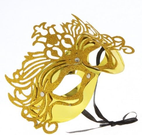 Wholesale Sexy Mysterious Gorgeous Gold Mask for Halloween Masquerade by AHMET