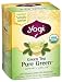 Yogi Green Tea Pure Green, Herbal Tea Supplement, 16-Count Tea Bags (Pack of 6)