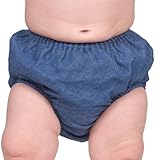 I.C. Collections Denim Infant Diaper Cover Bloomers