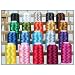 20 Cone Set Polyester Embroidery Thread 1000m Spools - Essential Colors (4 different sets available)