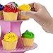 Pudgy Pedro's Blue 3 Tier Cupcake Stand Party Supplies (Polka Dot), 14 x 12