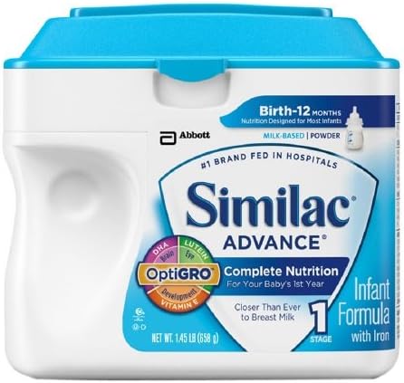 Similac Advance Complete Nutrition, Infant Formula with Iron, Powder 1.45 lb (658