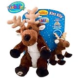 Webkinz Reindeer Kinz Klip BROWN MULTI