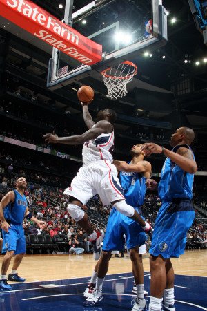 Dallas Mavericks v Atlanta Hawks: Marvin Williams Photographic Poster Print by Scott Cunningham, 24x36