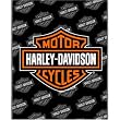 Harley Davidson Blanket - HD Logo