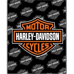 Harley Davidson Blanket - HD Logo
