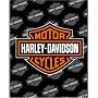 Harley Davidson Blanket - HD Logo