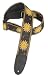 Levy's Leathers Polyester/Vinyl Guitar Strap, Black
