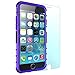 iPhone 6s Case, BUDDIBOX [Wave Belt Series] Slim Belt Clip Holster Rugged Durable Protective Case with Kickstand for Apple iPhone 6 and 6s, (Purple)
