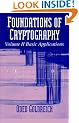 Foundations of Cryptography Volume II Basic Applications