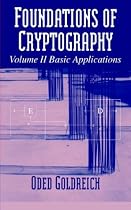 Foundations of Cryptography: Volume 2, Basic Applications