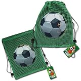 (12 Count) SOCCER Sling Party Favor Goodie Bag - Favors - ALL QUANTITIES AVAILABLE!