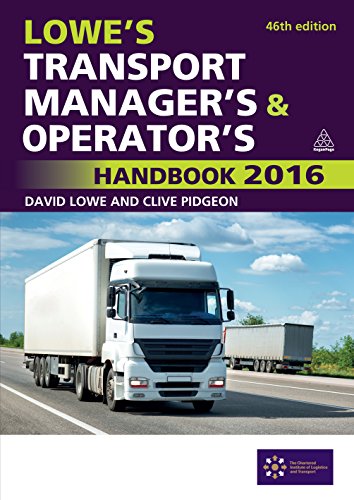 Lowe's Transport Manager's and Operator's Handbook 2016