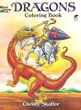 Dragons Coloring Book (Dover Pictorial Archives)