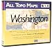 Electronics : All Topo Maps CD Rom (Washington)
