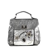 UPC 847161032446 product image for Nicole Lee Tristan Shooting Star P2829 Satchel,Silver,One Size | upcitemdb.com