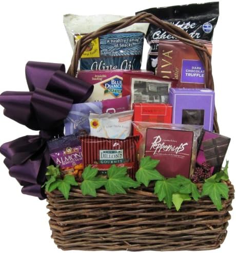 Snackerdoodle Gift Basket with Delicious Snacks and Sweets