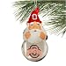 Ohio State Buckeyes Light-Up Gnome Snowglobe Christmas Ornament