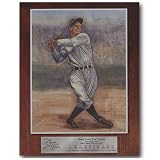 Lou Gehrig Tin Metal Sign : Legends of the Game