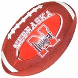 My Team Nebraska Cornhuskers Squishy Microbead Football Pillow