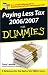 Books : Paying Less Tax 2006/2007 for Dummies (For Dummies)