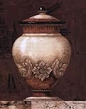 IMAGE OF Timeless Urn I HIGH QUALITY CANVAS Print With Light Added BRUSHSTROKES Pamela Gladding 16x20