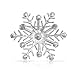 Large Multi Ice Blue Frozen Winter Snowflake Brooch Pin For Women Crystal Holiday Party Frozen Winter Rhodium Plated Alloy