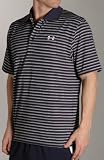 Men's Performance Stripe Polo Tops by Under Armour