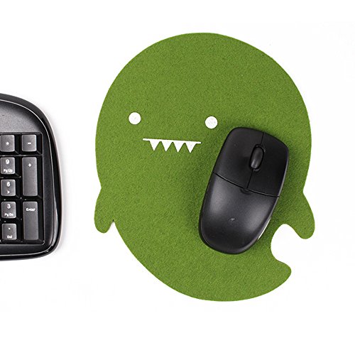 Funny Handmade Creative Ghost Shaped Felt Mouse Pad