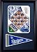 2009 Los Angeles Dodgers Photograph with Team Pennant in a 12