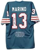 Dan Marino Hand Signed Hall of Fame Dolphins Jersey