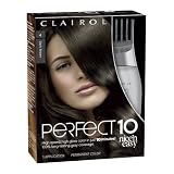 Clairol Nice n Easy Perfect 10, 004 Dark Brown (Pack of 2)
