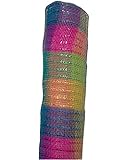 TMI Gifts Designer Netting Spring Cosmo Supplies, 10-Yard/20-Inch, Lime/Royal/Yellow/Pink