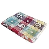 MRZD ベビーバスタオル　６重　赤ちゃんおくるみ　ガーゼタオル　ベビーブランケット　　ガーゼケット　入浴用　ふわふわ暖かい　柔らかい肌触り　細菌防止　静電気防止　吸水速乾　保温　105*105　三枚