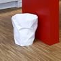 Bin Bin Corbeille � Papier Blanche  Effet Froiss� Design John Brauer Pour Essey