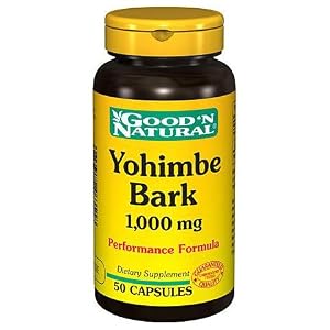 Yohimbe Bark 1,000 mg Good 'N Natural 50 Caps