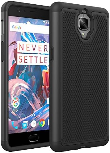 OnePlus 3 Case, Demacia [Shock Absorption] Drop Protection Hybrid Dual Layer Armor Defender Protective Case Cover for OnePlus 3 (black)