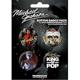 Michael Jackson King of Pop, Commemorative Music Button Pin 4 Pack 2x2 511NJoLCLPL. SL160 Michael Jackson King of Pop, Commemorative Music Button Pin 4 Pack 2x2