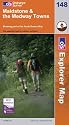 Maidstone and the Medway Towns (Explorer Maps)