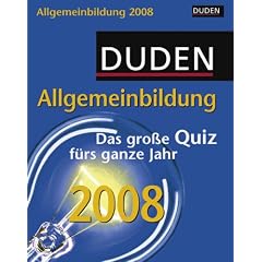 Duden - Allgemeinbildung 2008 (Kalender)