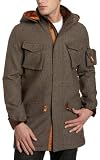 Vintage Red Young Men's Herringbone Duffle Coat