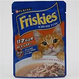 フリスキーパウチ　11才以上用　まぐろ・しらす入り　スープ仕立て　60g