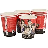 One Direction 1D 8 PK Party Accessories Brands Cups Paper