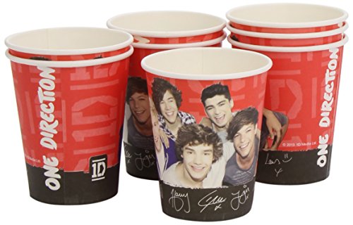Amscan 250ml International One Direction Cup (pack Of 8)