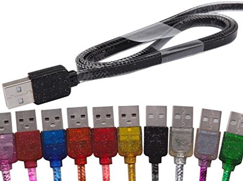 Colorful Fragrant 2in1 Air Freshner And High Speed USB 2.0 Micro USB Charging Cable Compatible With Android Samsung HTC LG Note2 Galaxy S3 S4 Data Sync Charger Cord Nokia Nexus BlackBerry Motorola and More esca16-1