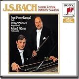 Bach: Sonatas for Flute; Partita for Solo Flute /Rampal · Pinnock · Pidoux