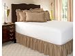 King Camel Ruffled Bed Skirt with 14" Drop