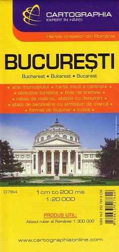City Travel Guides Discounted  Books : Bucharest Map (City Map)